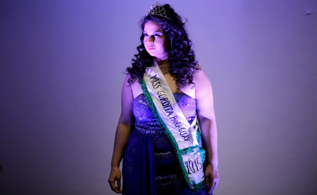 Romina Verna tiene 23 años y pesa 95 kilos Foto:AP