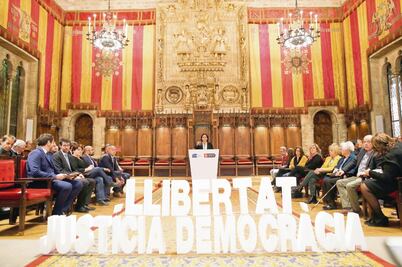 Cataluña. Líderes independentistas, a juicio