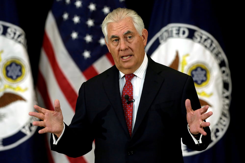 Rex Tillerson, secretario de Estado de EU (Foto: Reuters)