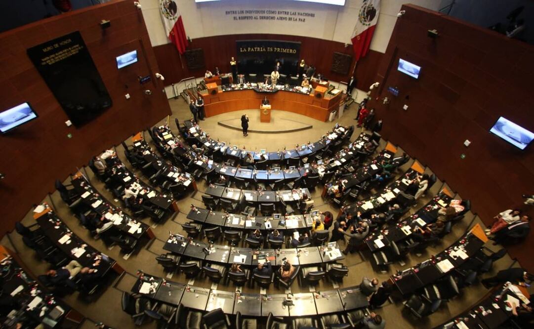 Sesión ordinaria del Senado. Imagen ilustrativa. Foto: EL UNIVERSAL