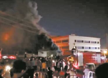Incendio en unidad anti-Covid de hospital iraquí mata a decenas
