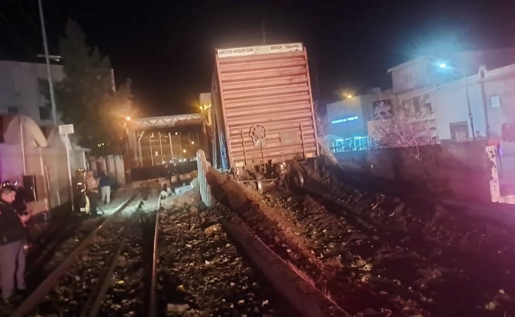 Sin personal a bordo ni frenos activos la unidad se desprendió durante el armado rutinario  (29/12/2025). Foto: Especial