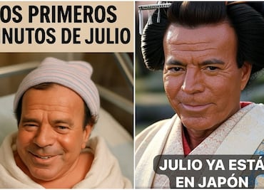 Julio Iglesias protagoniza los mejores memes para iniciar el séptimo mes del 2025; usuarios reaccionan con humor