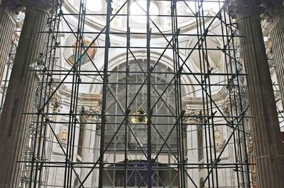 Patrimonio de la CDMX  sólo está apuntalado 