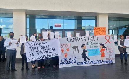Empleados del municipio de Naucalpan interponen denuncia contra alcaldesa por retención de salarios 