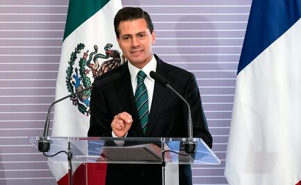 Arriba Peña Nieto a México procedente de Francia