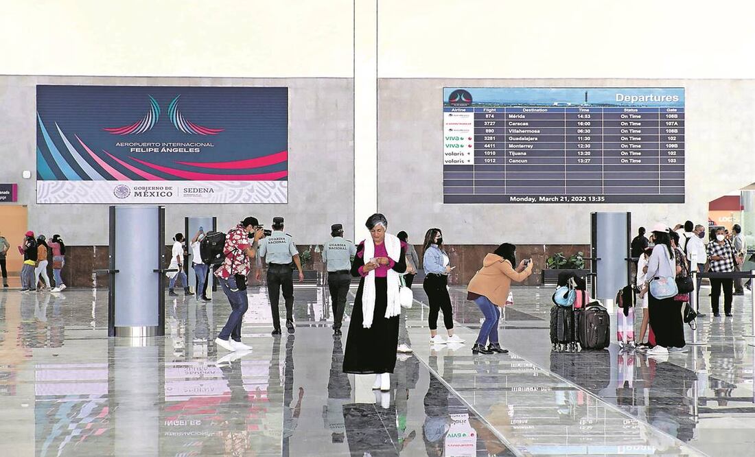 400mil viajeros debe atender la terminal de Santa Lucía en 4 meses para alcanzar su meta.Foto: Especial