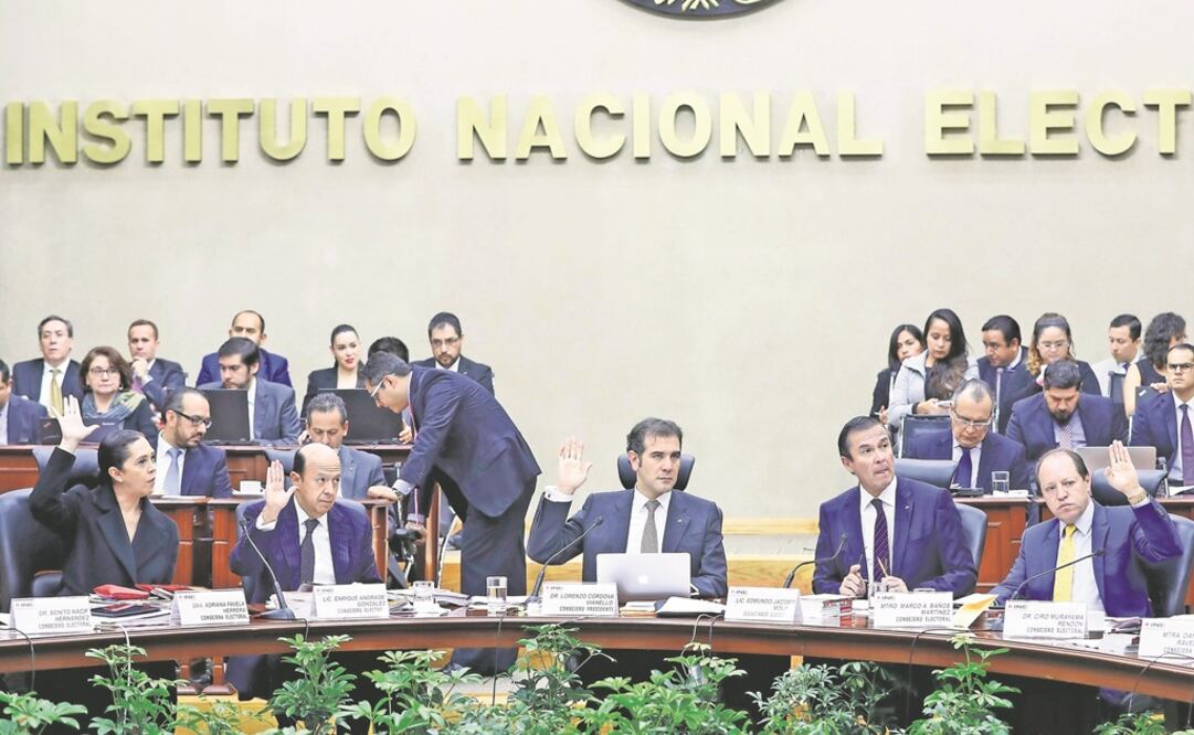 Presupuesto 2019. En el paquete económico del próximo año, al INE se le dan 16 mil 313 millones de pesos, monto total solicitado previamente por el instituto. Foto: ARCHIVO EL UNIVERSAL