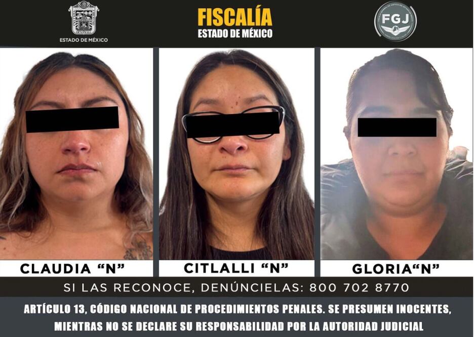 Detienen a tres mujeres por la muerte de siete bebés en hospital de Toluca. (Foto: especial)