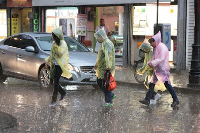 Activan alerta amarilla por lluvia y granizo en 9 delegaciones 