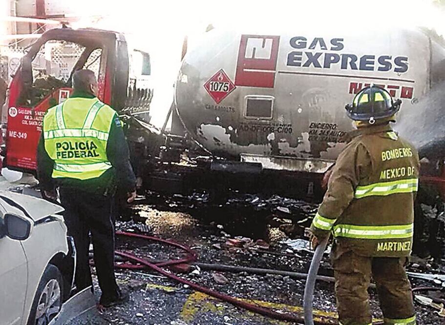 La pipa de gas que explotó el pasado 29 de enero en el Hospital Materno Infantil de Cuajimalpa dejó 5 muertos y 15 heridos