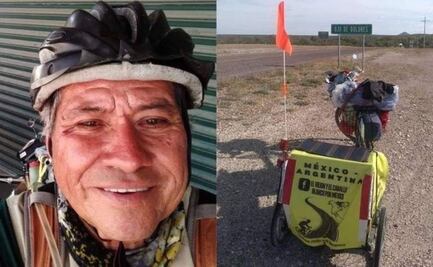 Atropellan al ciclista “El viejón” en Chihuahua, intentaba llegar en bici a Argentina