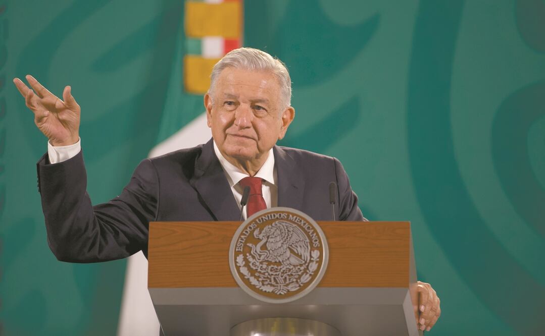 El presidente Andrés Manuel López Obrador dijo que no va a Aguililla, Michoacán, porque no quiere hacerle el caldo gordo a la prensa amarillista y a sus adversarios, pero dice que está “atento”. Foto: GERMÁN ESPINOSA. EL UNIVERSAL