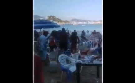 ¡Otra vez! Campal de turistas vs meseros en Acapulco deja 3 heridos