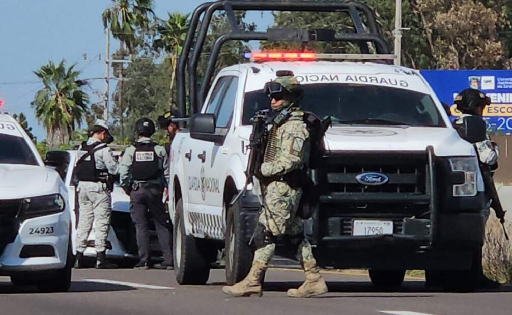 Elementos de la Guardia Nacional implementaron un operativo de búsqueda (29/10/2025). Foto: Especial