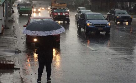 Llueve en siete delegaciones de la Ciudad de México