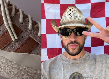 Así son los nuevos tenis de Bad Bunny