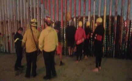En Tijuana reportan dos intentos de cruce de migrantes a EU; Patrulla Fronteriza los asegura