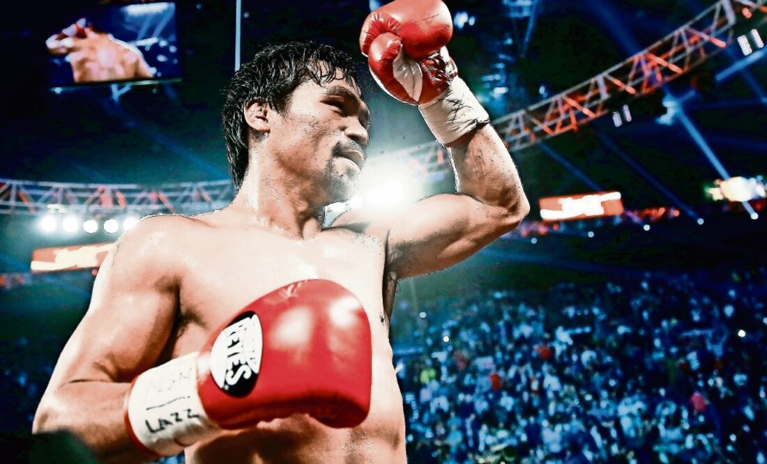 Manny volverá al ensogado del estadio Lang Park por el cetro welter OMB (ISAAC BREKKEN. AP)