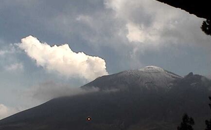 Prevén caída de ceniza del "Popo" en Puebla, Tlaxcala y Morelos 