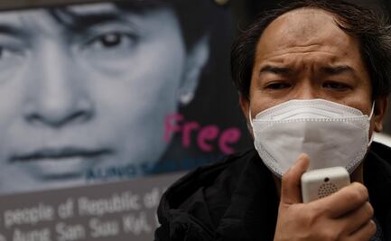 Reportan más de mil manifestantes en Rangún contra golpe de Estado en Birmania