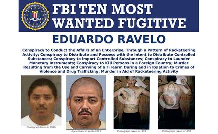 FBI lanza campaña para detener a fugitivo mexicano