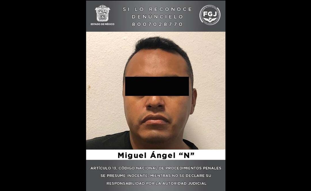 Se recabaron diversos indicios que relacionan al ahora detenido en distintos hechos delictuosos registrados en el municipio de Naucalpan. Foto: Especial