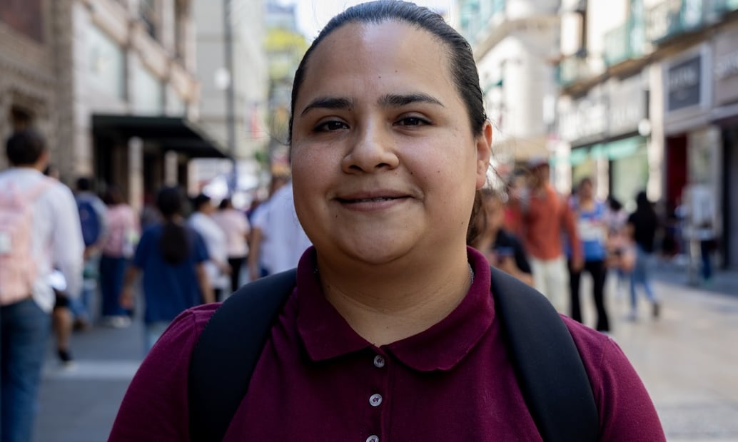 "No me maquillo porque mi trabajo no lo permite". Foto: Hugo Salvador/EL UNIVERSAL