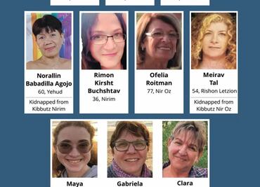 Estas son las 10 mujeres que Hamas liberó hoy 28 de noviembre