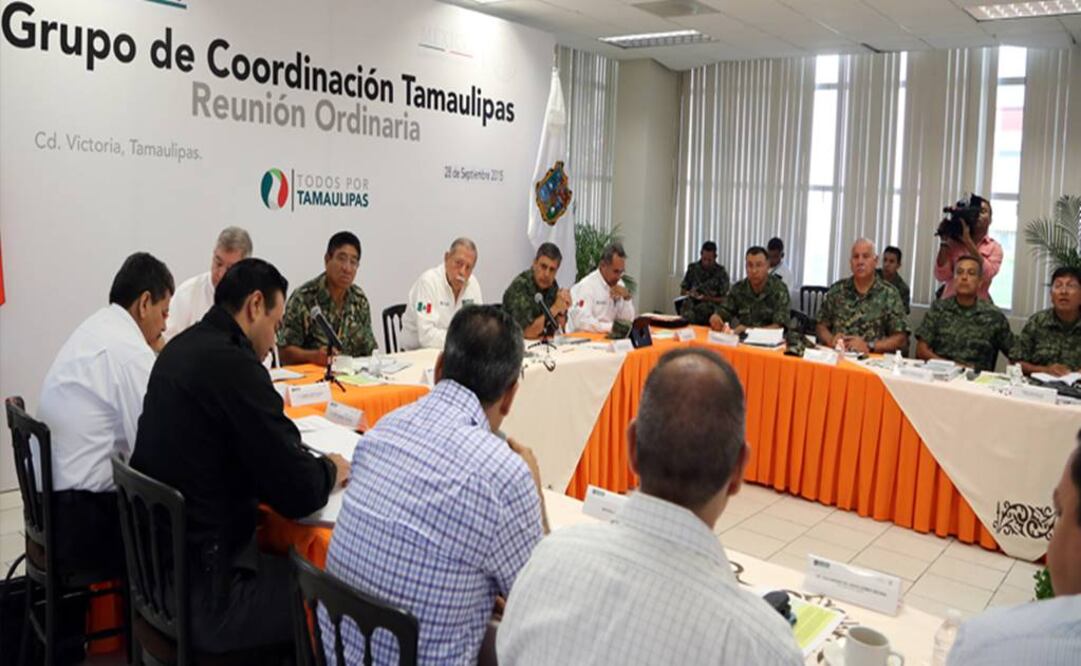 La reunión ordinaria del Grupo de Coordinación Tamaulipas la encabezó el Gobernador Egidio Torre Cantú. (Foto: Especial)