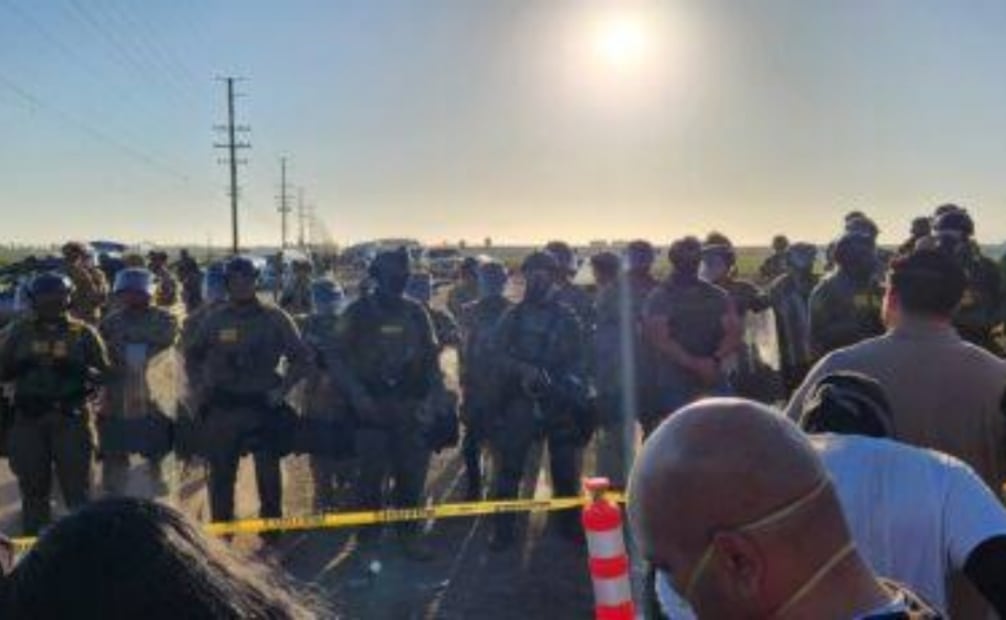 Redadas en Ventura, California, EU (29/07/2025). Foto: Especial