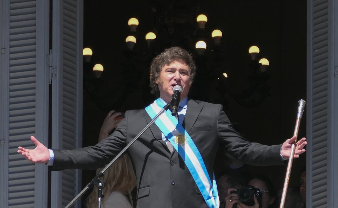 Javier Milei, presidente de Argentina. Foto: EFE