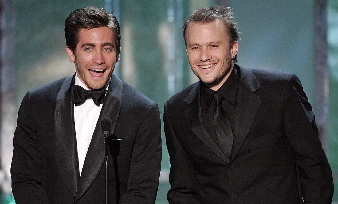 Jake Gyllenhaal y Heath Ledger. Foto: Archivo