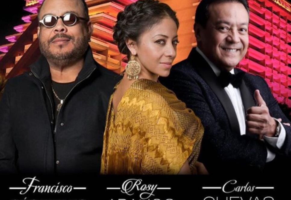 Francisco Céspedes, Rosy Arango y Carlos Cuevas. Foto: Captura