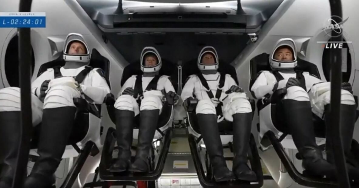 La NASA y SpaceX celebran "sueño" de más viajes a la Estación Espacial Internacional