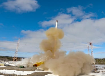 Rusia anuncia el despliegue de misiles balísticos intercontinentales Sarmat o Satán 2