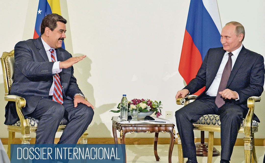 Nicolás Maduro (izq.) y el presidente ruso, Vladimir Putin (der.), durante un encuentro en Turquía en octubre de 2016. (ARCHIVO. REUTERS)