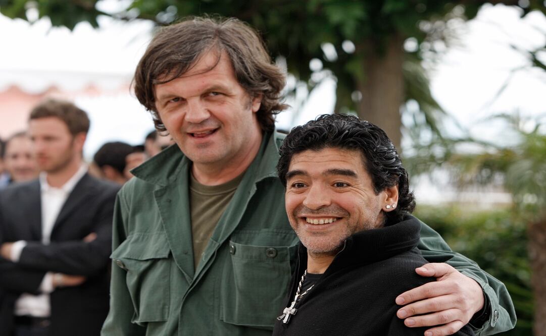 Emir Kusturica es un gran admirado de Diego Armando Maradona - Foto: Matt Sayles/AP