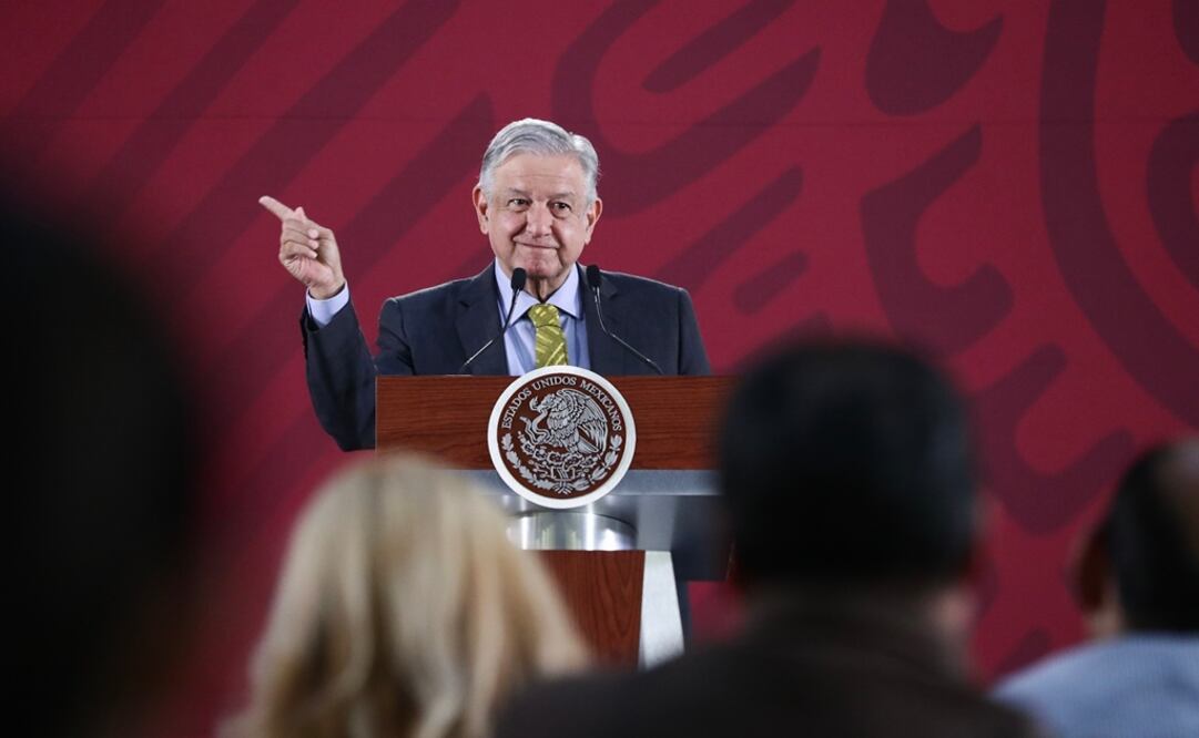 El presidente Andrés Manuel López Obrador exigió ayer a España y al Papa Francisco una disculpa por la Conquista y la Colonia. Foto: Diego Simón Sánchez / EL UNIVERSAL