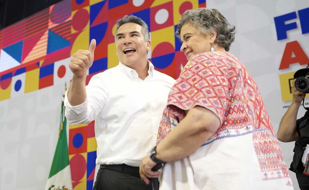 Alejandro Moreno y Beatriz Paredes. Foto: EL UNIVERSAL