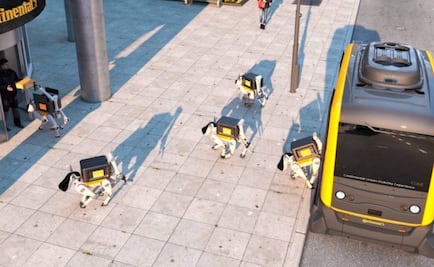Perros robot quieren conquistar el mercado de entregas a domicilio