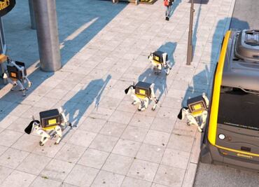 Perros robot quieren conquistar el mercado de entregas a domicilio