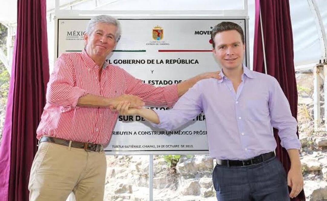 Acompañado del gobernador de Chiapas, Manuel Velasco, Ruíz Esparza inauguró en Tuxtla Gutiérrez 22 kilómetros de los libramientos norte y sur. (Foto: Especial)