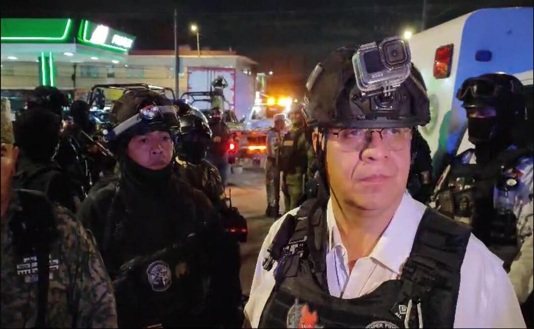 Refuerzan seguridad en Naucalpan tras balacera que dejó cinco muertos en San Esteban. Foto: Francisco Rodríguez. EL Universal