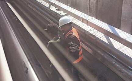 Se detiene El Insurgente por hombre en vías