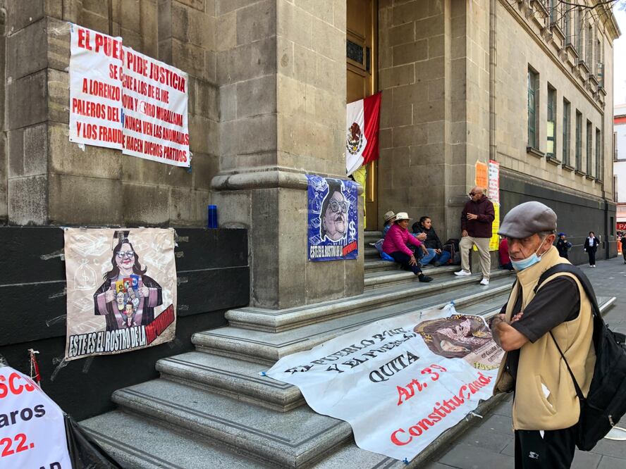 Fachada de la Suprema Corte este lunes 24 de abril. Foto de Diego Simón EL UNIVERSAL