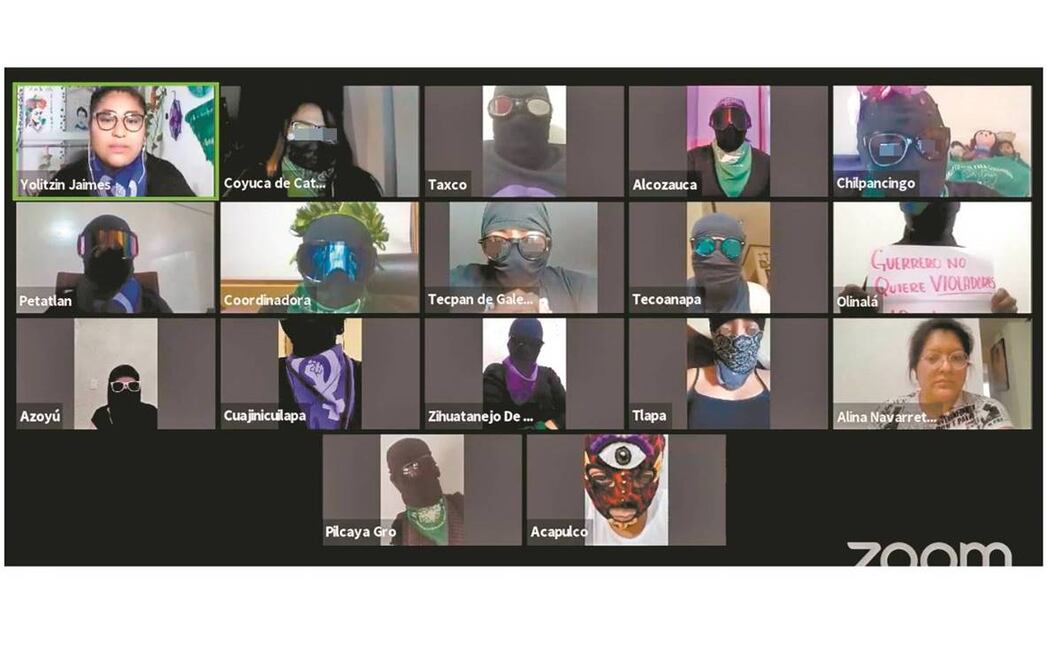 La Conafem anunció que en 2024 buscarán un registro de partido. Foto: Tomada de video.