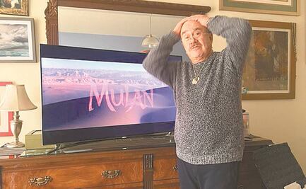 ¿Pedro Sola "engaña" a Disney para ver la nueva Mulan?