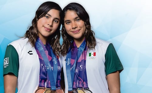 Mía y Lía Cueva conquistan el oro para México, tras vencer a China en Guadalajara