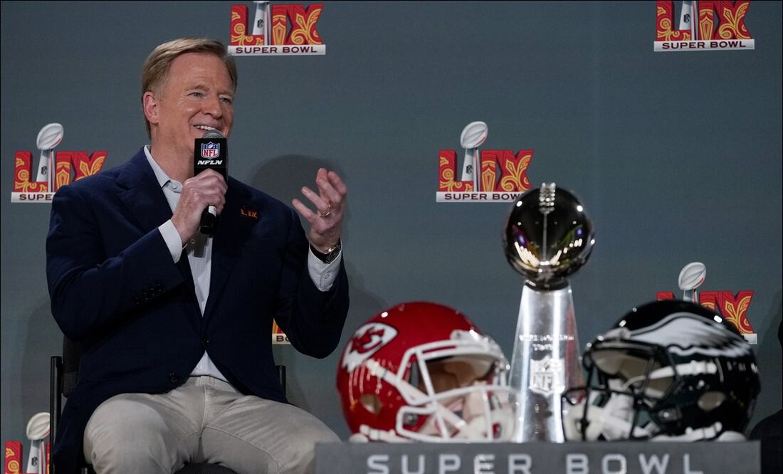 Roger Goodell habló sobre la polémica entre Chiefs y los árbitros / Foto: AP